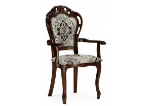 Стул Woodville Bronte муса 621118 черная вишня, патина
