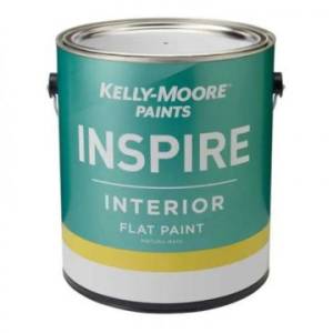 Краска дизайнерская суперукрывистая Kelly-Moore Inspire White base Flat 3.78 л