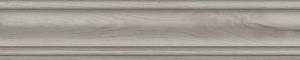 Плинтус Kerama Marazzi Тровазо SG7322/BTG серый светлый матовый 39.8x8x1.55