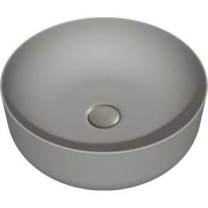 Раковина Kerasan Nolita 534489 40 см, ferro matt