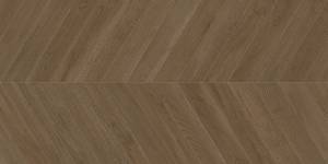 Керамогранит Delacora Walnut D120249M Chevron Dark матовый карвинг 60x120
