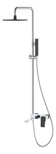 Душевая стойка Boheme Q 148-CRB.2 ChromeBlack.2