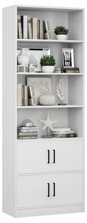 Стеллаж комбинированный МФ Мастер Либерти-52-128 Либерти-52-БТ-128 белый