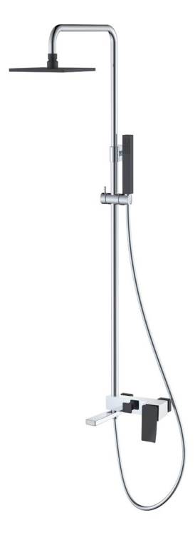 Душевая стойка Boheme Q 148-CRB.2 ChromeBlack.2