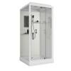 Душевая кабина Niagara Standart ST80/15Q профиль белый, стекло прозрачное, 80x80x215