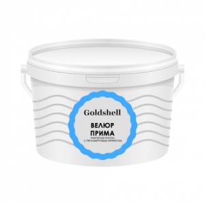 Фактурная краска с перламутровым эффектом Goldshell Велюр Прима 5 кг