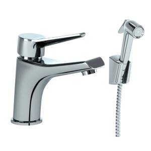 Смеситель для раковины Paini Messina MECR205/574 с гигиеническим душем, хром