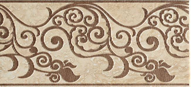 Бордюр Italgraniti Marmo D Wall DG06LI Digit Travertino Listello Tralcio 14x30.5