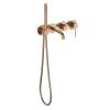 Смеситель для ванны с душем Timo Saona 2314/19YSM розовое золото