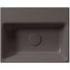 Раковина GSI Nubes 9684116 коричневый матовый, 40x32 фото 3