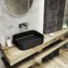 Раковина Point Меркурий 50BM PN43832BM черный матовый фото 3