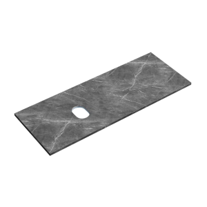 Столешница Sancos TT120A1L без отверстия под смеситель, Black Sky, 120x46