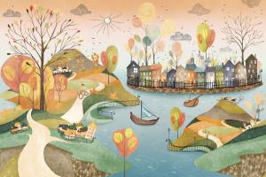 Фреска Ortograf Adventure 35269 Мир мечтаний Флок FLK