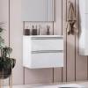 Мебель для ванной Roca The Gap 60, 2 ящика, белый глянец фото 5
