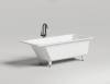 Ванна из искусственного камня Salini Cascata 104113G белая глянцевая, 170.6x75.1 фото 3