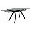 Стол Bradex Home Arthur RF 0677 керамогранит чёрный мрамор Greys Black, чёрный, раскладной фото 4