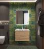 Тумба с раковиной BelBagno MARINO-CER-N 70 подвесная, Rovere Bianco фото 5