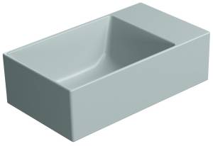 Раковина GSI Kube X 9484015 голубой матовый, 40x23