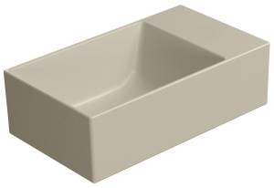 Раковина GSI Kube X 9484008 бежевый матовый, 40x23