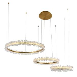 Подвесная светодиодная люстра Kink Light Лаура 08246.36PA(4000K)