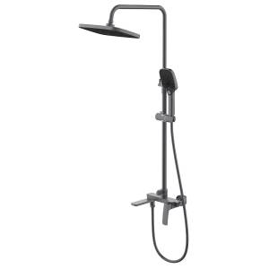 Душевая стойка Azario Conda AZ-K2411GR серый графит