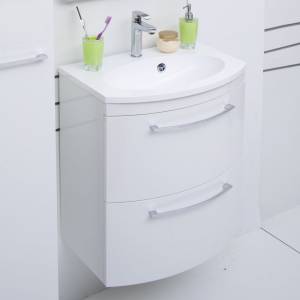 Тумба для комплекта De Aqua Лонг 60 белая