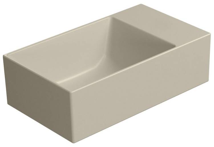Раковина GSI Kube X 9484008 бежевый матовый, 40x23
