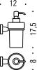 Дозатор Colombo Design Basic B9332 фото 2