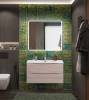 Тумба с раковиной BelBagno MARINO-CER-N 90 подвесная, Rovere Grigio фото 5