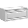 Тумба с раковиной Sancos Very VR100W 100 см, Bianco