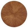 Стол Bradex Home Liverpool RF 0520 шпон орех лучевой набор, с черными ножками 110x110x75 фото 9