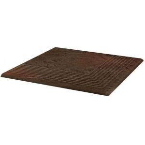 Ступень Paradyz Semir Brown Угловая Stopnica Narozna 30x30
