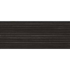 Керамическая плитка Porcelanosa Gent 100354838 Line 3D Antrcita 59.6x150