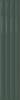 Керамическая плитка Dna Tiles Plinto Out Green Gloss 10.7x54.2