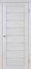 Межкомнатная дверь Лайт 08 3D, остеклённая, арктик 600x1900