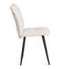 Стул Tetchair Sweet LT 24815 молочный, черный, велюр фото 2