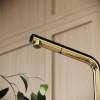 Смеситель для кухни Sancos Spin SC4015ZG с вытяжным изливом и краном для фильтрованной воды, полированное золото фото 5