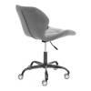 Кресло компьютерное Tetchair Selfi metalBL 25049 серый, велюр фото 3