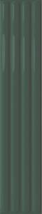 Керамическая плитка Dna Tiles Plinto Out Green Gloss 10.7x54.2