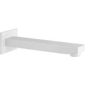 Излив Remer Qubika 91QBO белый матовый