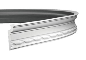 Карниз гибкий Европласт 1.50.119 200x5.6x11.3