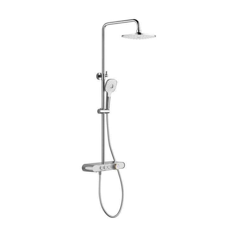Душевая стойка Arrow AG3323SHCP хром, с термостатом