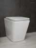 Унитаз приставной Gid Cuadrado TRS-264 62240Y белый