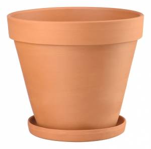 Горшок Вещицы GKL-3-4 Терракот (14.5x18.9x14.9 см)