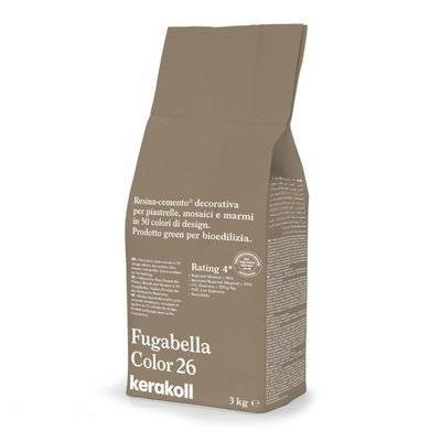 Затирка Kerakoll Fugabella Color полимерцементная 26, 3 кг