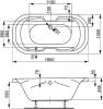 Акриловая ванна Vagnerplast Gaia 190х100 фото 8