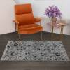 Ковер Side A6271 Silver/Smoke 1x2 м фото 6