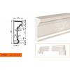 Молдинг LepninaPlast МВ-220/1 200x8x22