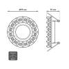 Встраиваемый светильник Gauss Backlight BL034 фото 3
