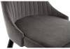 Стул Woodville Kora 15098 dark gray / black фото 7